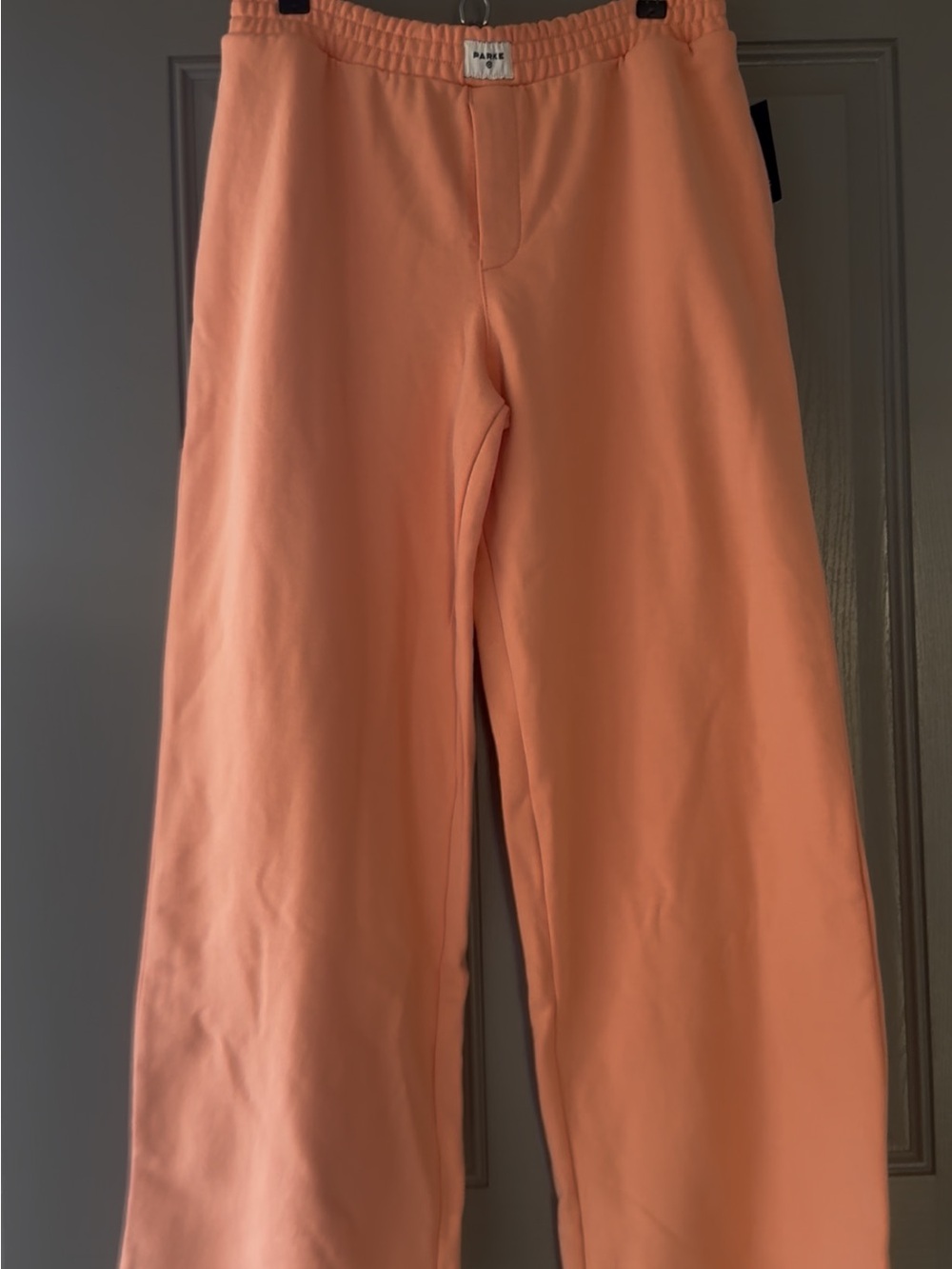 NWT PARKE! Peach Boxer Sweat Pants Size Medium